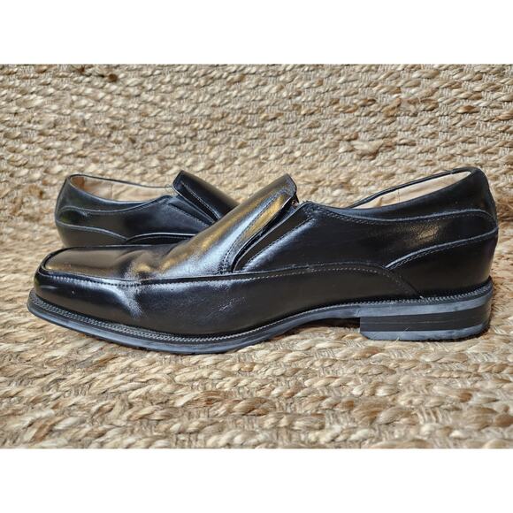 Florsheim Corvell Men\'s Slip on Black Leather Loafer Dress Shoes Size 13 main image 10